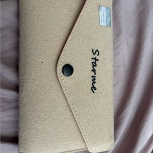 Star me wallet with IPhone case and screen protector